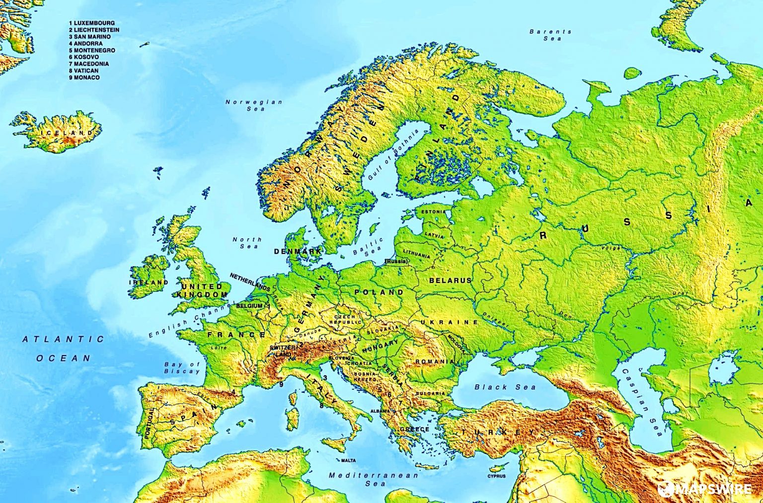 Mapa De Europa F sico IM GENES Mapas Del Continente Europeo Mapa De Europa F sico IM GENES Mapas Del Continente Europeo
